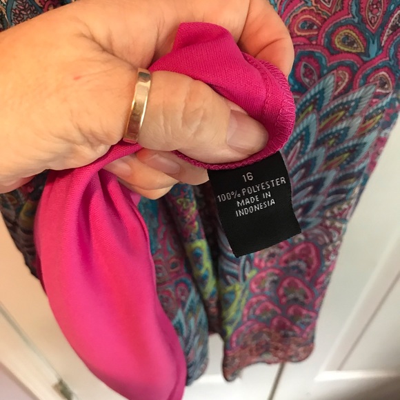 Sold‼️MSK Women’s Mini Sleeveless Dress Multi - Picture 8 of 8